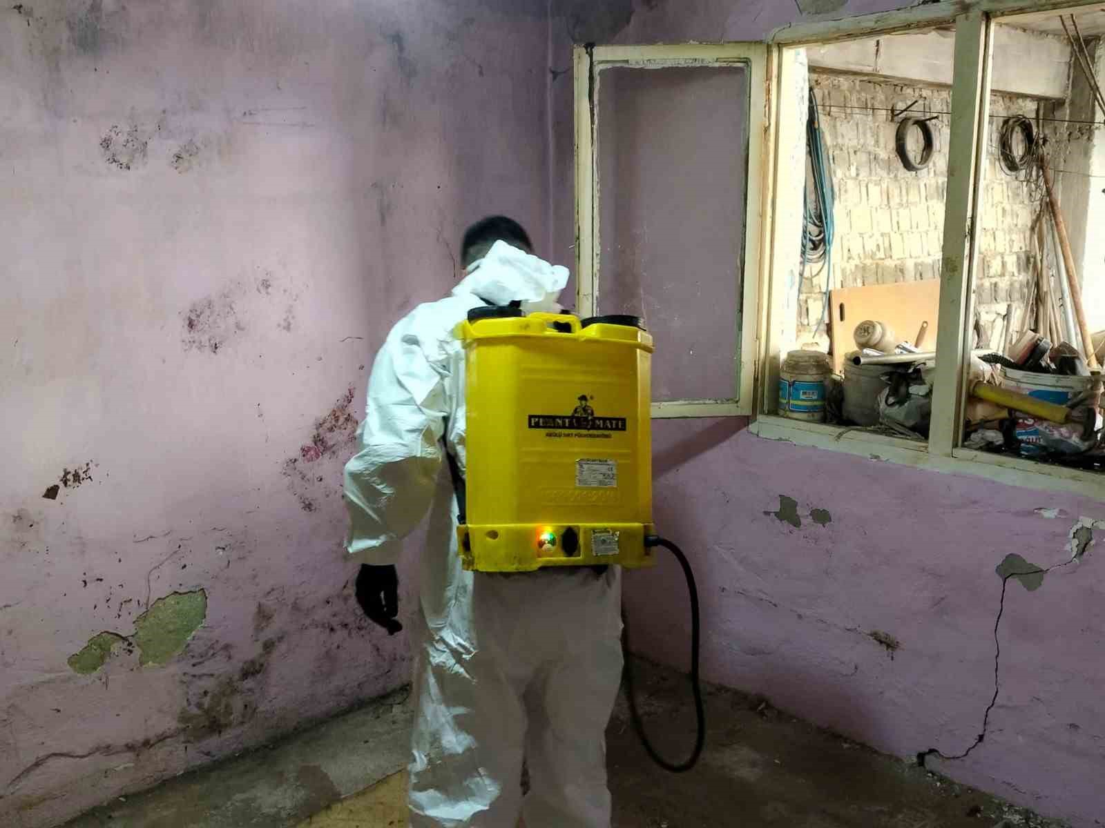 Aydın’da iki çöp evden 13 kamyon çöp çıktı
