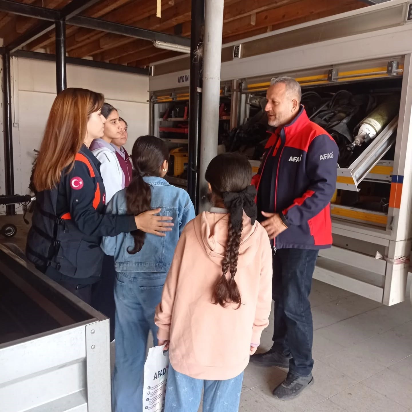 Aydın’da öğrencilere afet farkındalığı eğitimi
