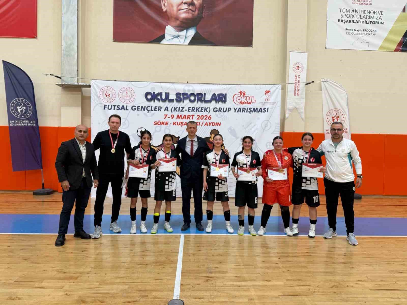 Aydın’da Okul Sporları Futsal Grup Müsabakaları tamamlandı
