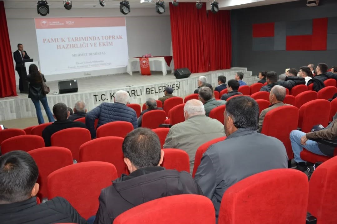 Aydın’da pamukta eğitim seferberliği başladı
