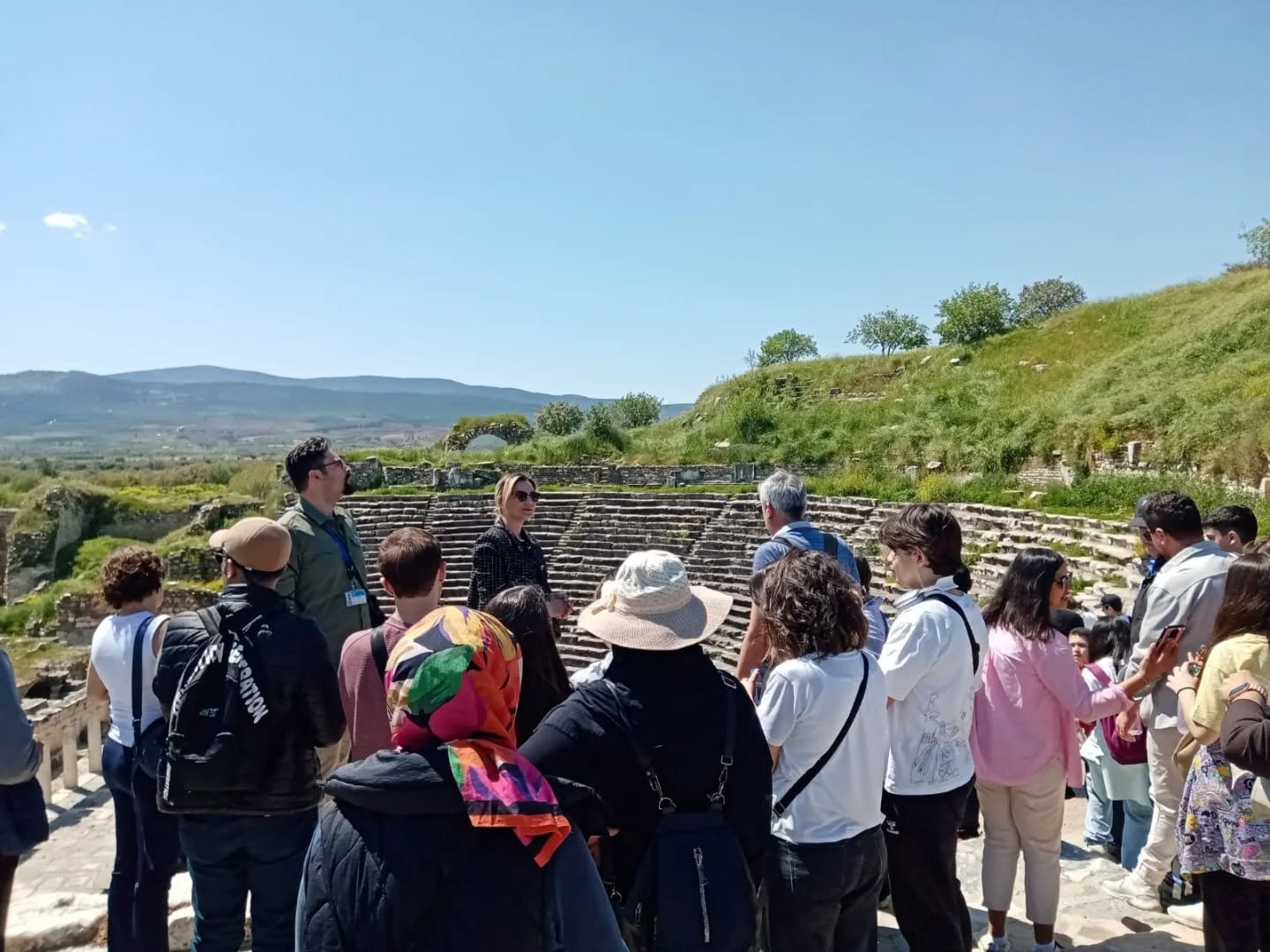 Aydın’da polisler ve aileleri tarihle buluştu
