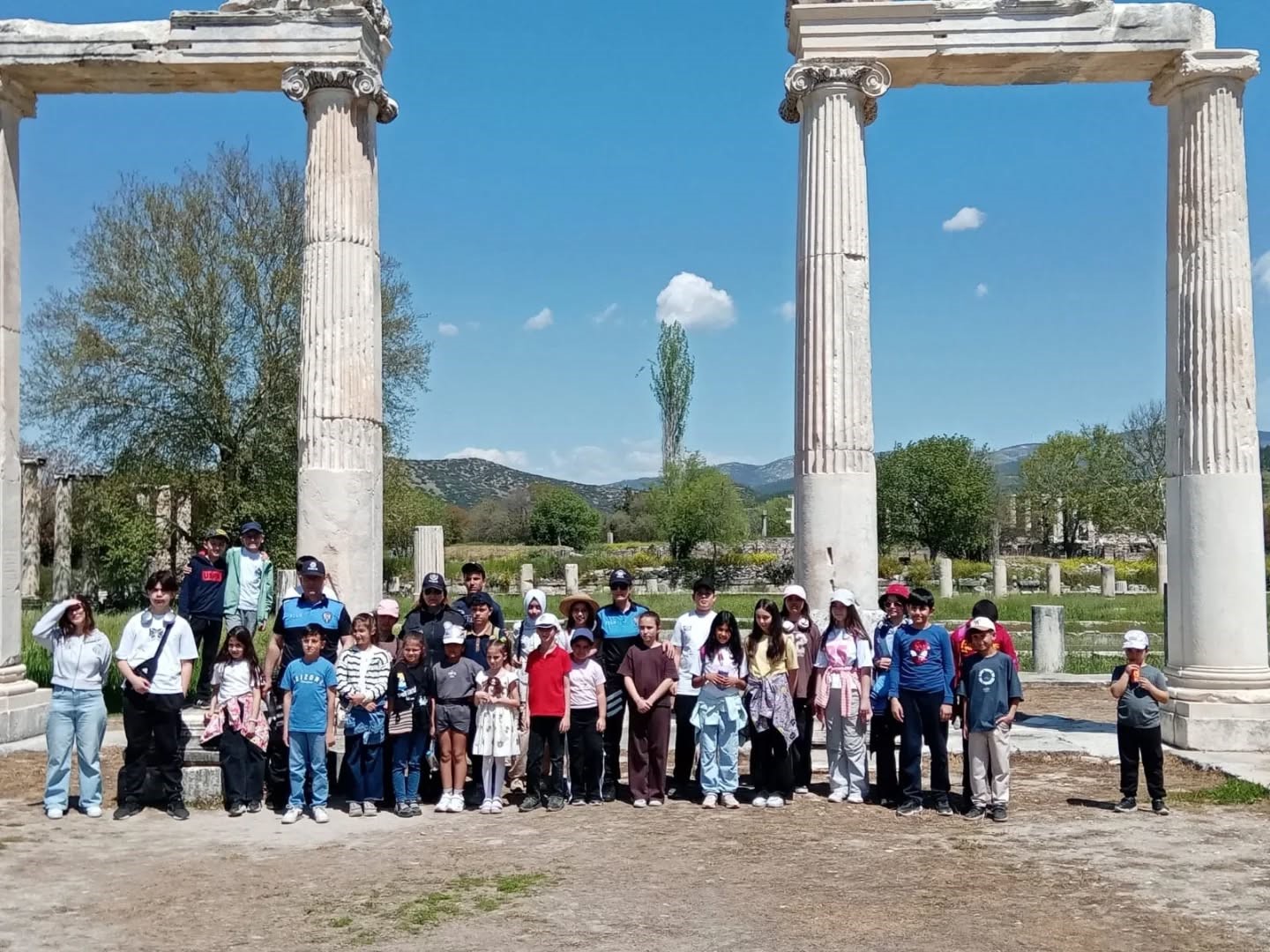 Aydın’da polisler ve aileleri tarihle buluştu
