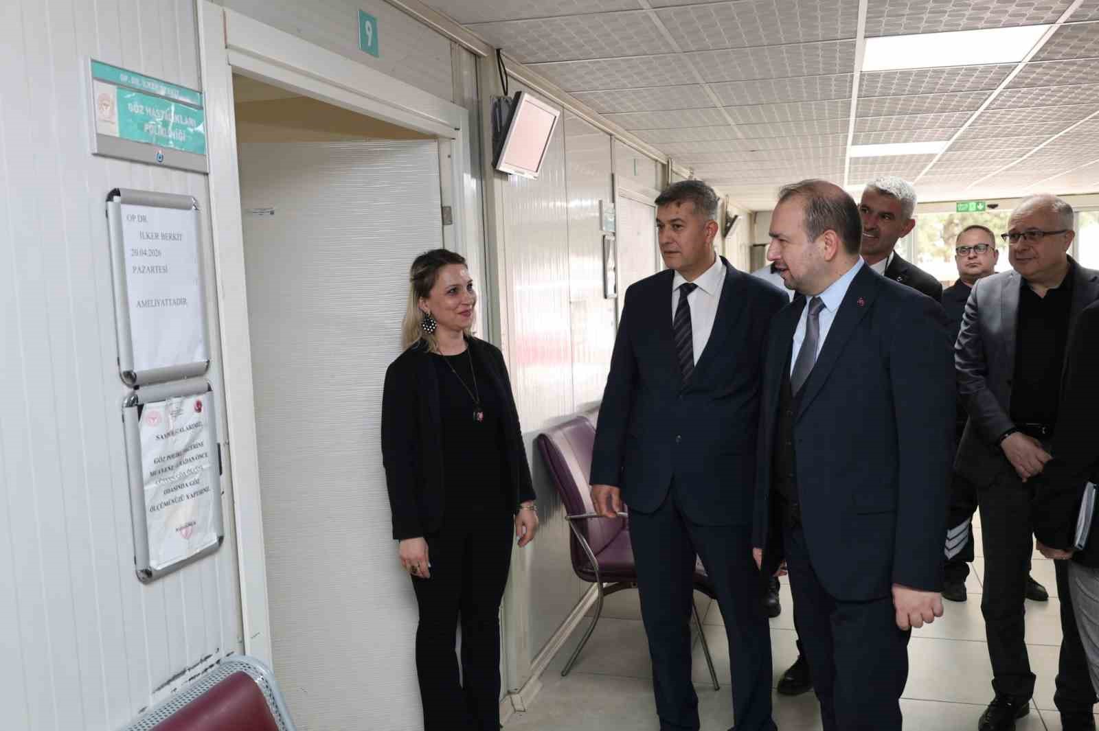 Aydın’da sağlık hizmetlerine yerinde değerlendirildi
