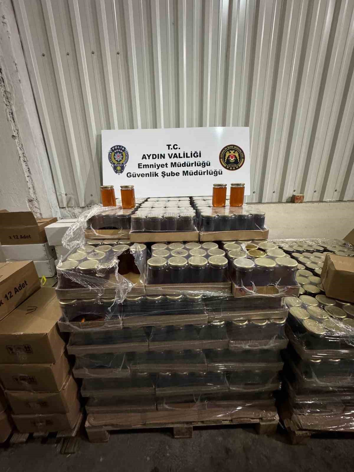 Aydın’da sahte gıda operasyonu
