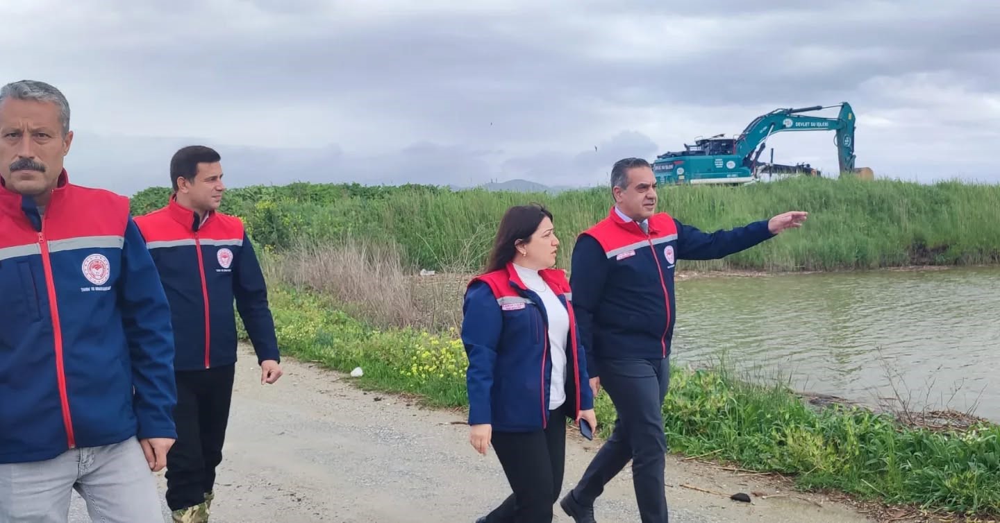 Aydın’da sular altında kalan arazilerde kesin zarar tespiti yapıldı

