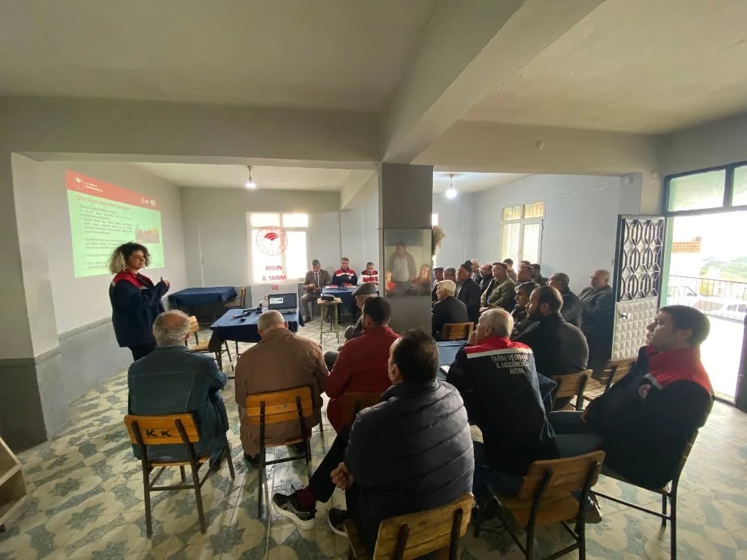 Aydın’da ’Tarım Sahada’ buluşmaları sürüyor
