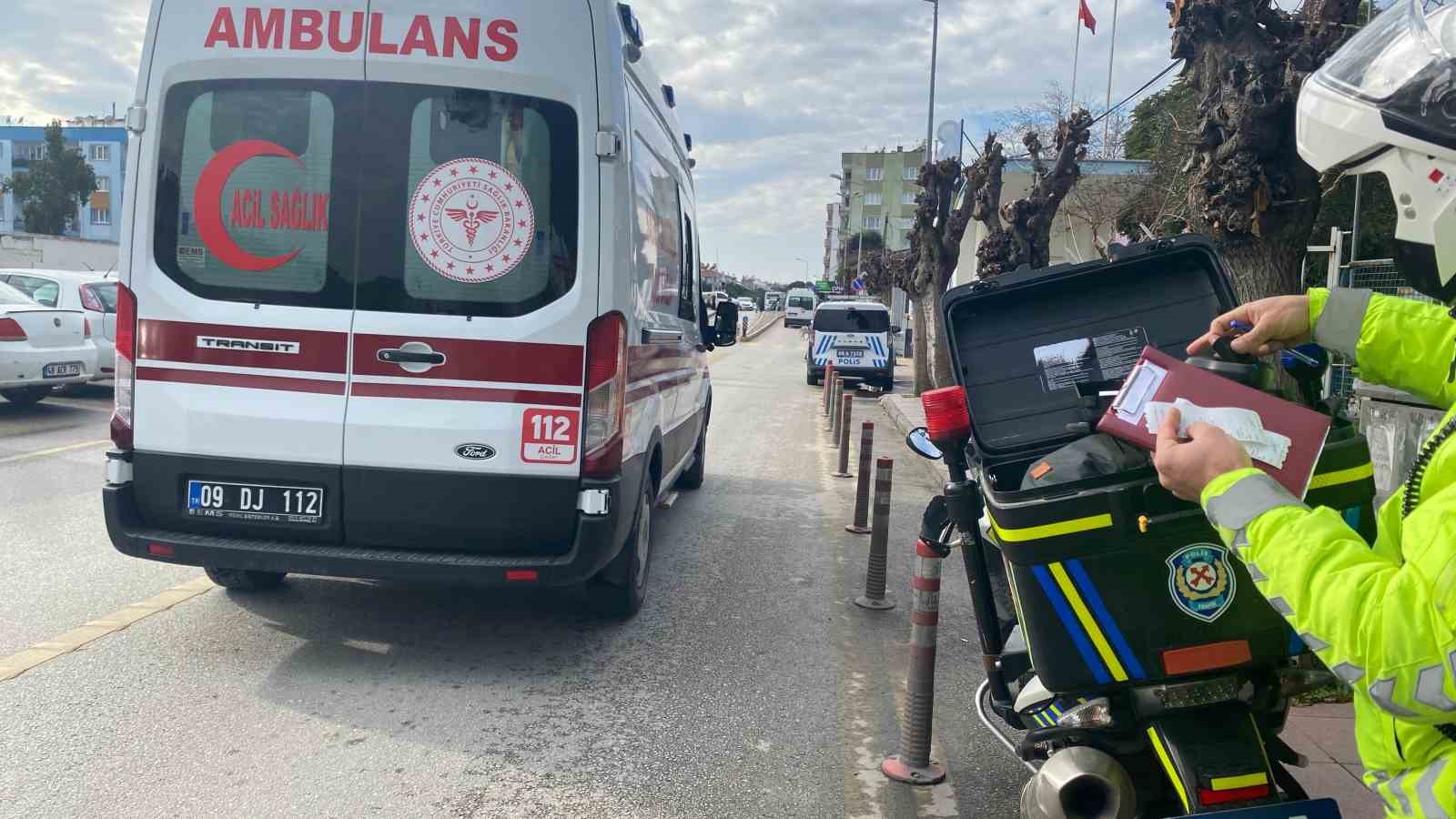 Aydın’da trafik kazası: 1 yaralı
