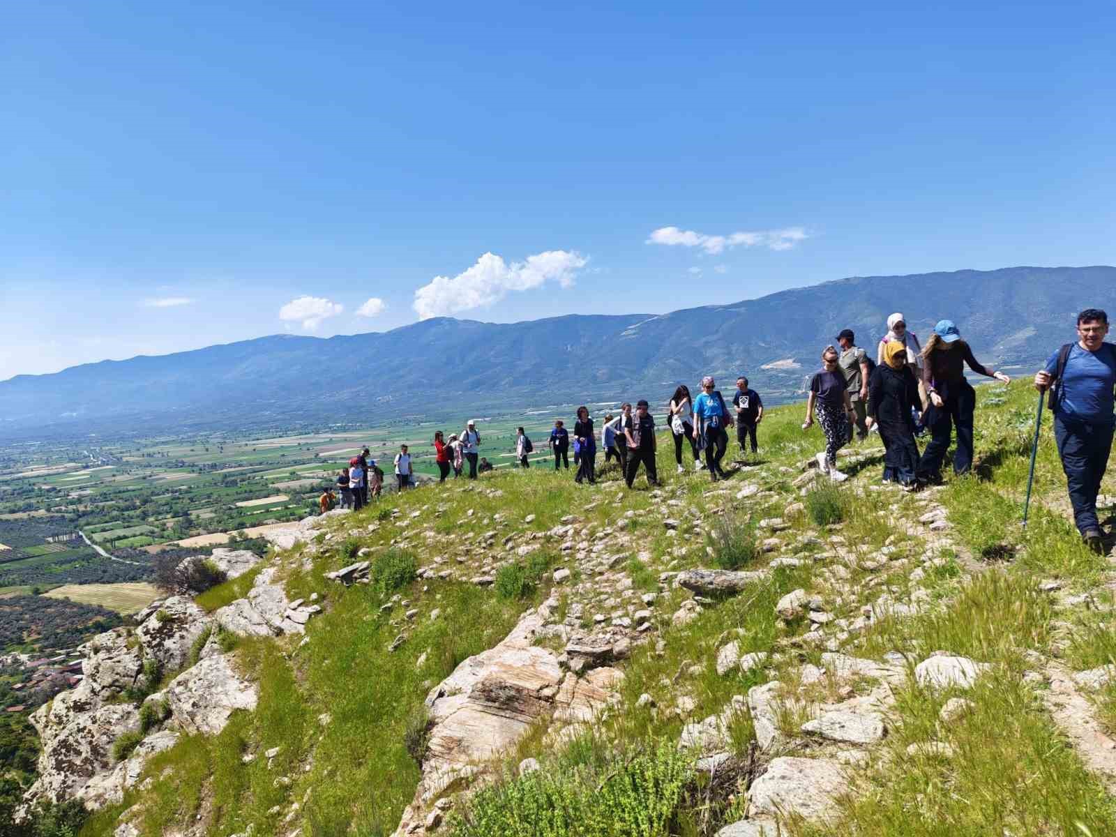 Aydın’da trekking rotası tarihle buluştu
