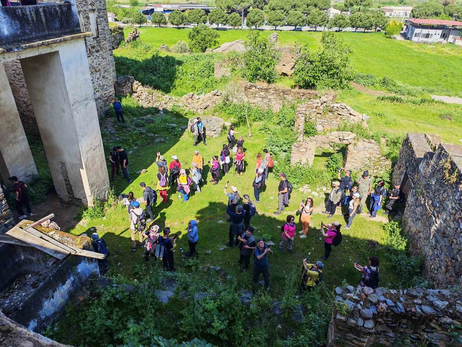 Aydın’da trekking rotası tarihle buluştu
