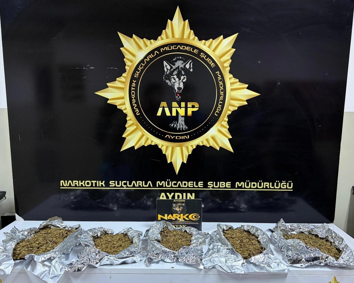 Aydın’da uyuşturucuya geçit yok: 3 gözaltı
