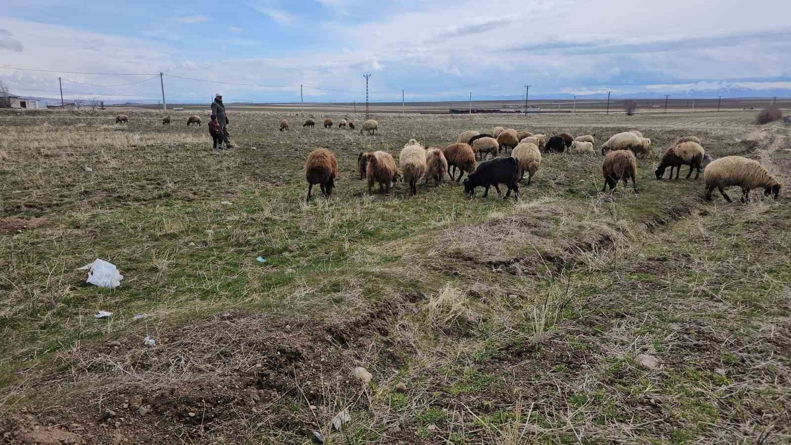 Aydınlar beldesinde iki mevsim bir arada yaşanıyor
