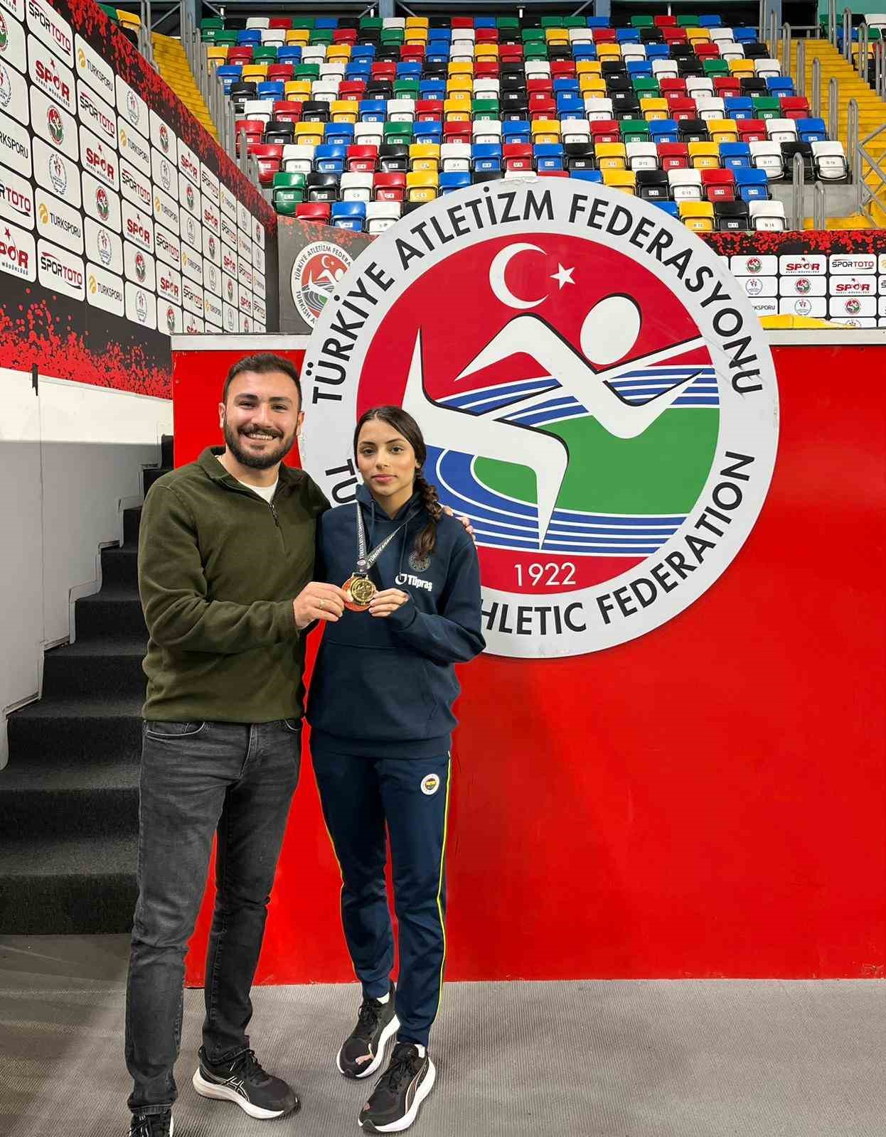 Aydınlı atlet Türkiye Şampiyonu oldu
