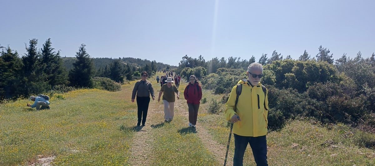 Aydınlı doğaseverler Urla’yı gezdi
