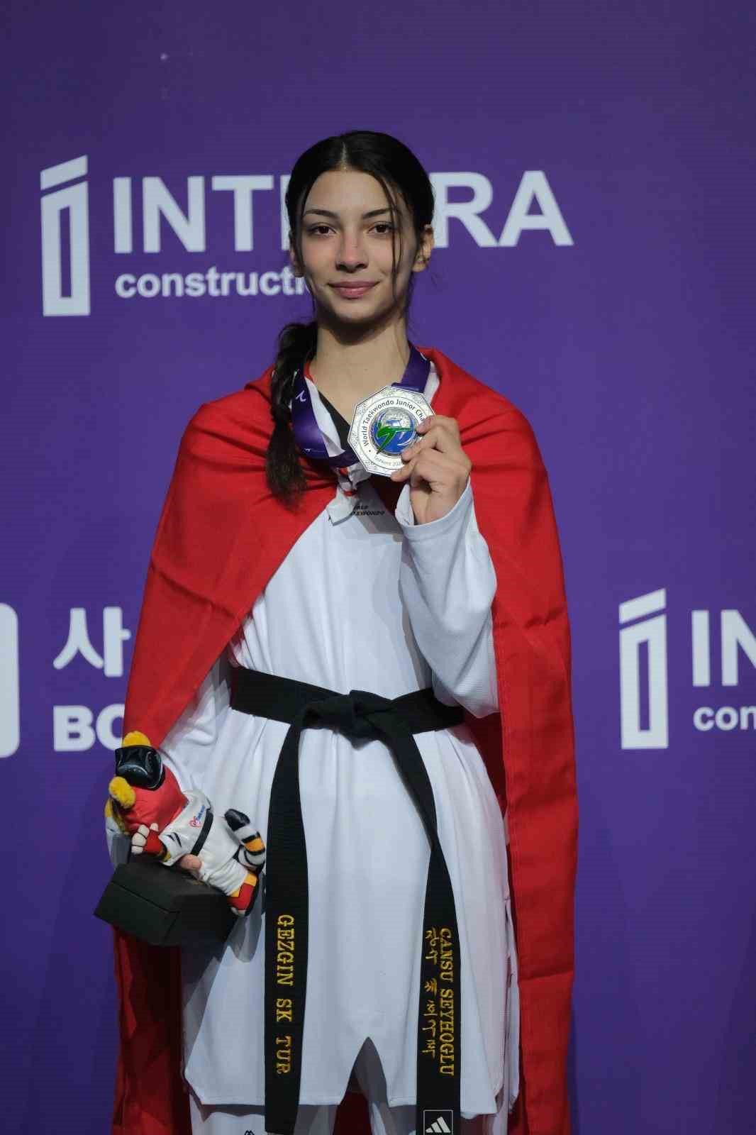 Aydınlı milli sporcu dünya ikincisi oldu
