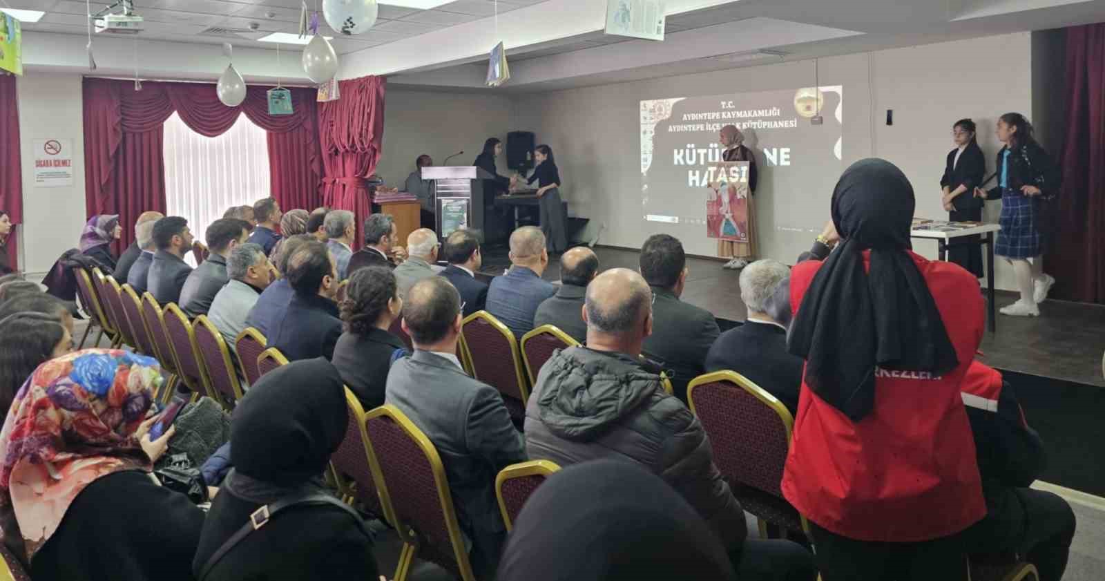 Aydıntepe’de Kütüphane Haftası dolayısıyla program düzenlendi
