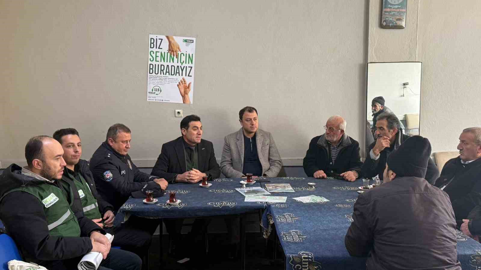 Aydıntepe’de vatandaşlar bağımlılıkla mücadele konusunda bilgilendirildi
