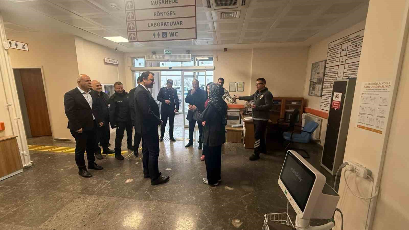 Aydıntepe’de vatandaşların ve görev başındaki personelin bayramı kutlandı
