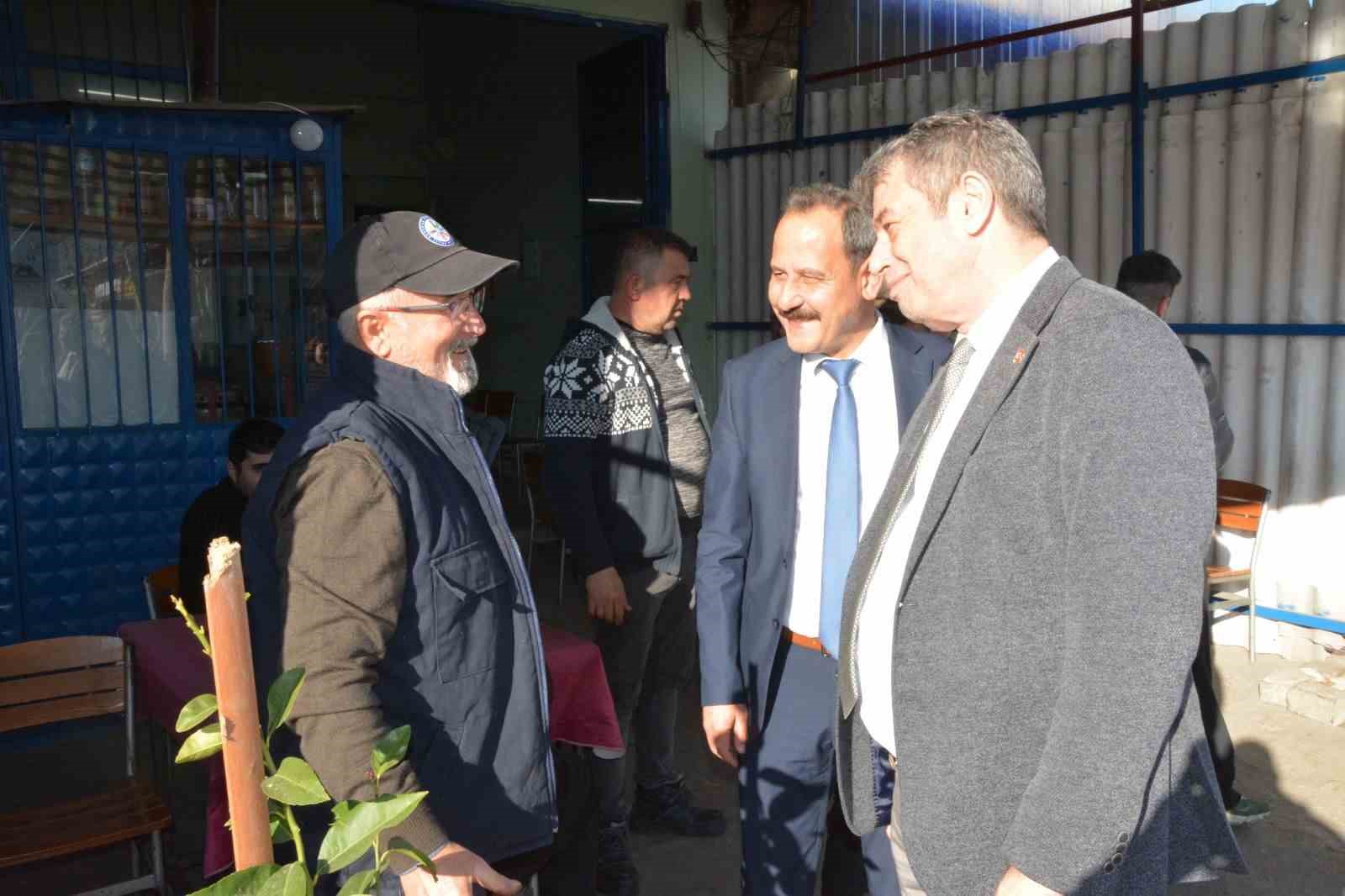 AYESOB Başkanı Künkcü, Kuyucak’ta esnaflarla buluştu
