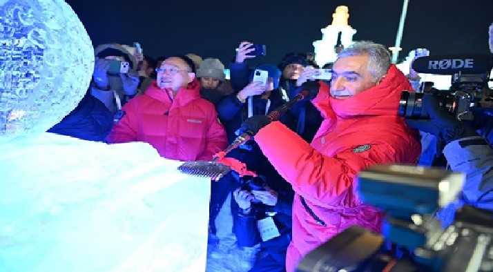 Aynalı Çin’de Palandöken ve kış turizmini anlattı
