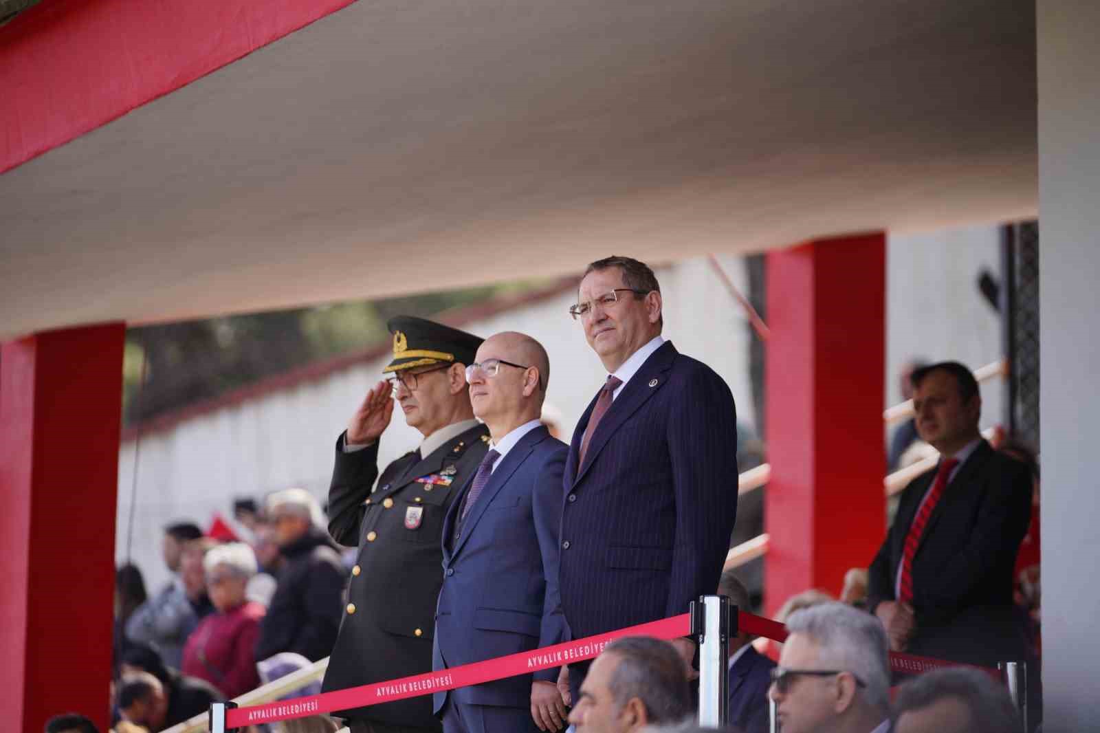 Ayvalık’ta 23 Nisan 106. kez coşkuyla kutlandı
