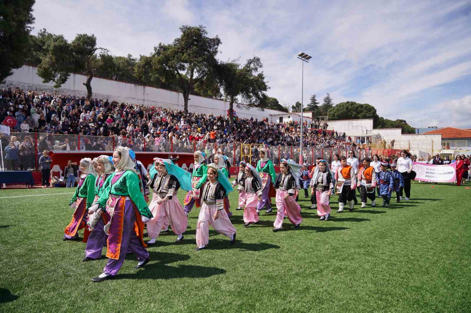 Ayvalık’ta 23 Nisan 106. kez coşkuyla kutlandı
