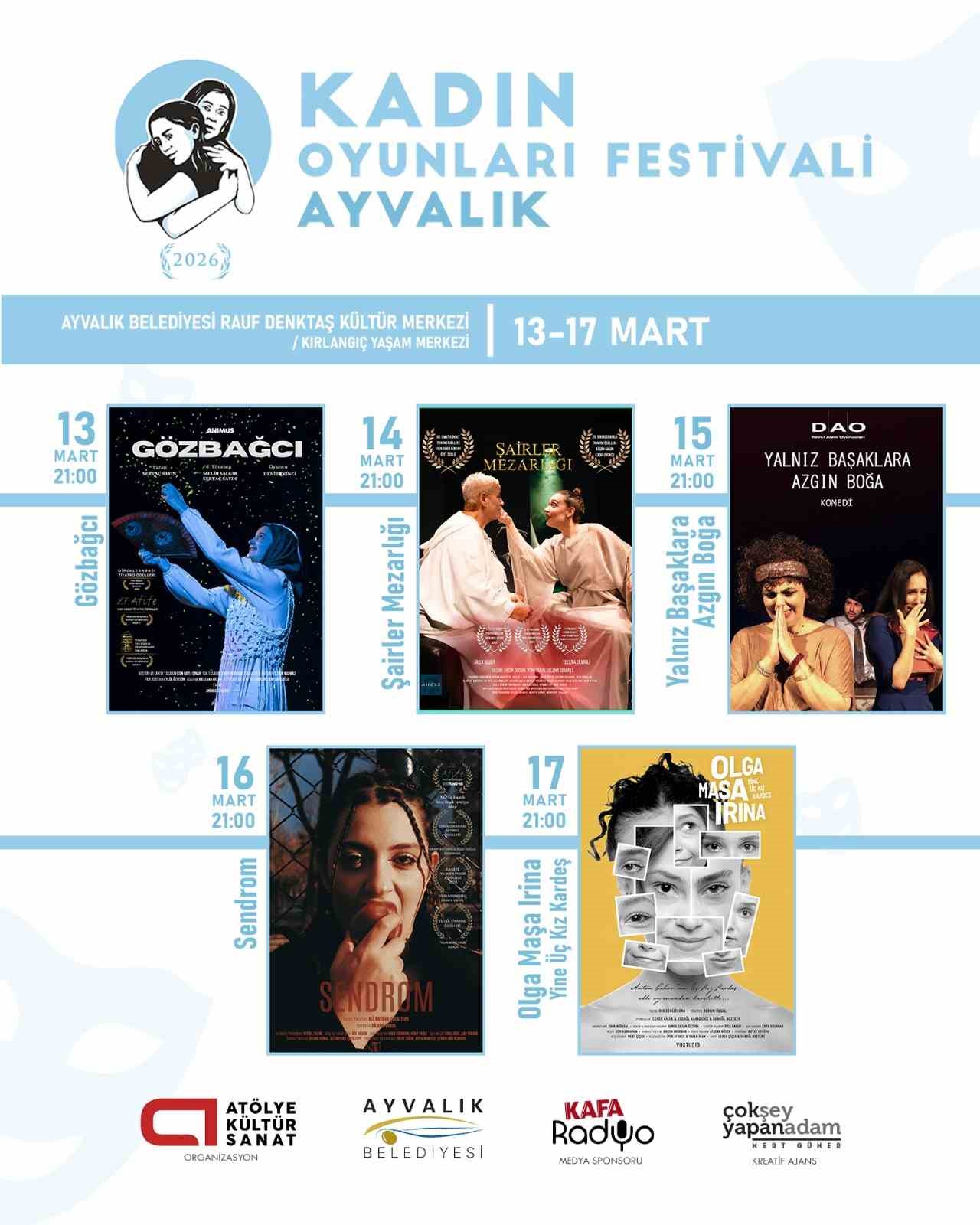 Ayvalık’ta Kadın Oyunları Festivali 6. kez perdelerini açıyor
