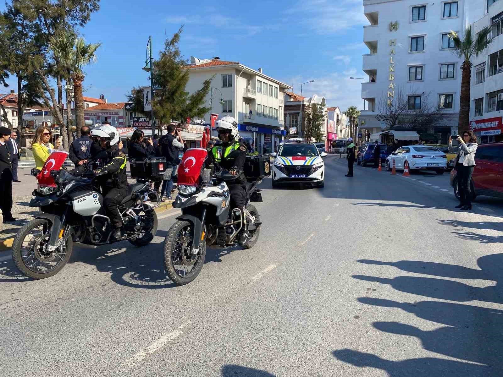 Ayvalık’ta Türk Polis Teşkilatı’nın 181. kuruluş yıldönümü kutlandı
