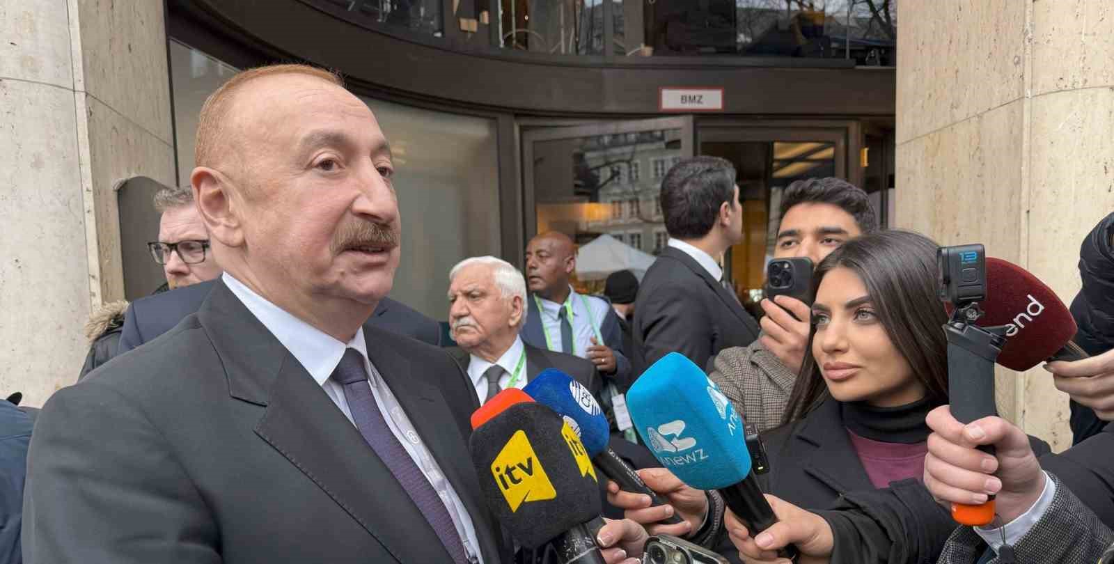 Azerbaycan Cumhurbaşkanı Aliyev: "Bugün Azerbaycan hem Doğu’da hem Batı’da ihtiyaç duyulan bir ülkedir"
