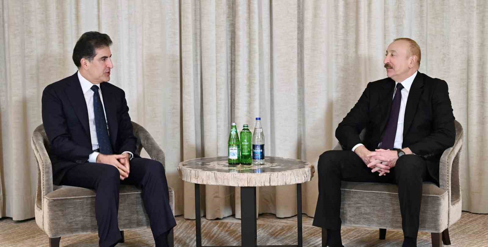 Azerbaycan Cumhurbaşkanı Aliyev, IKBY Başkanı Barzani ile Münih’te görüştü
