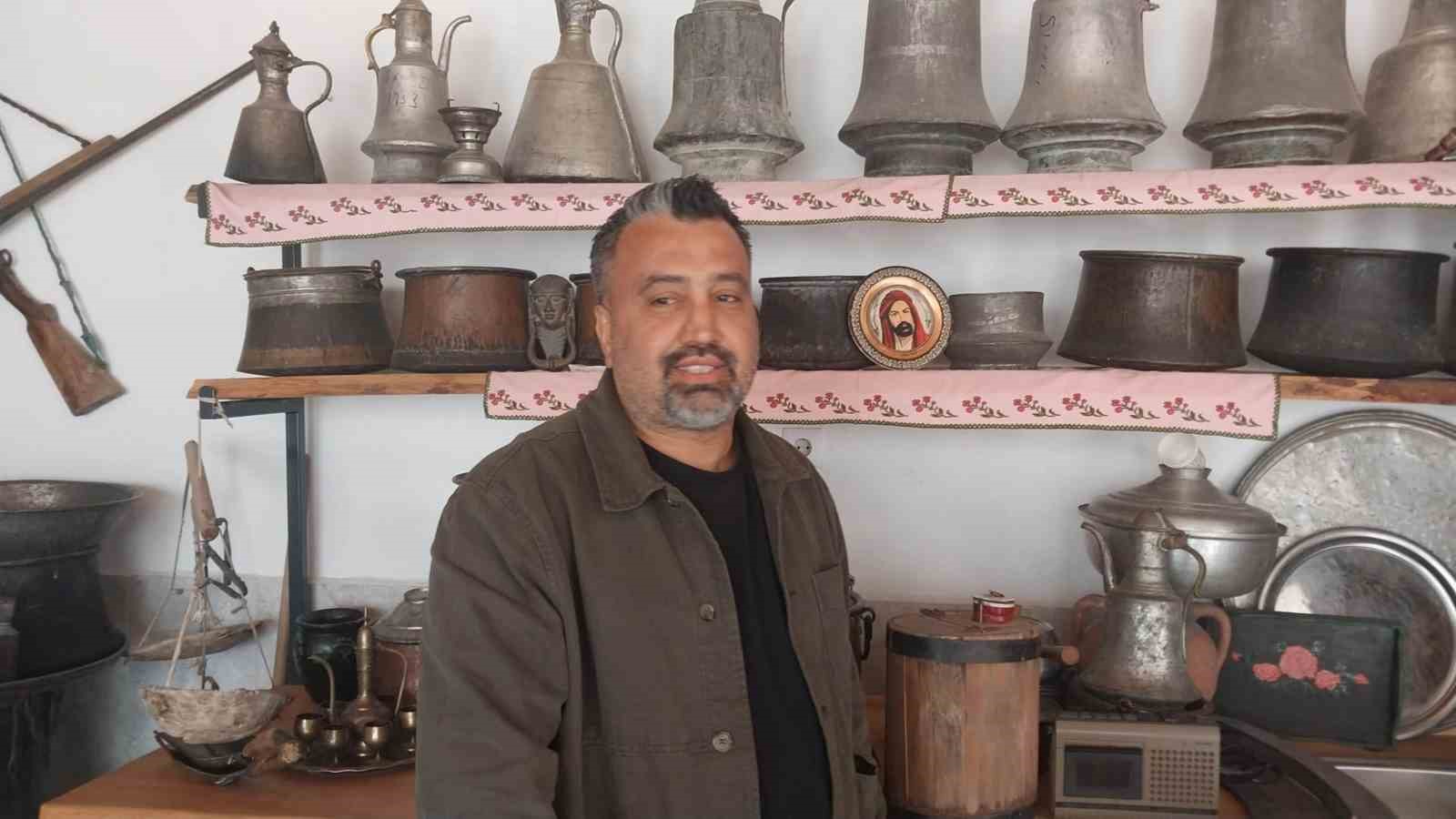 Babadan kalma lokanta, yüzlerce obje ile müzeye dönüştü
