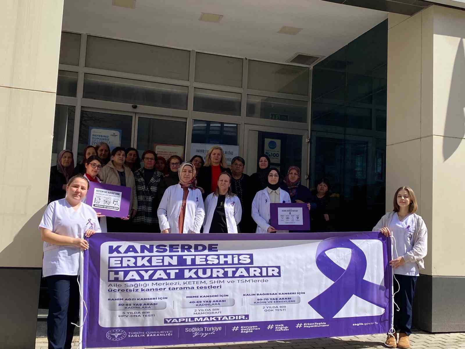 Babaeski’de kadınlar kanser taramasından geçti
