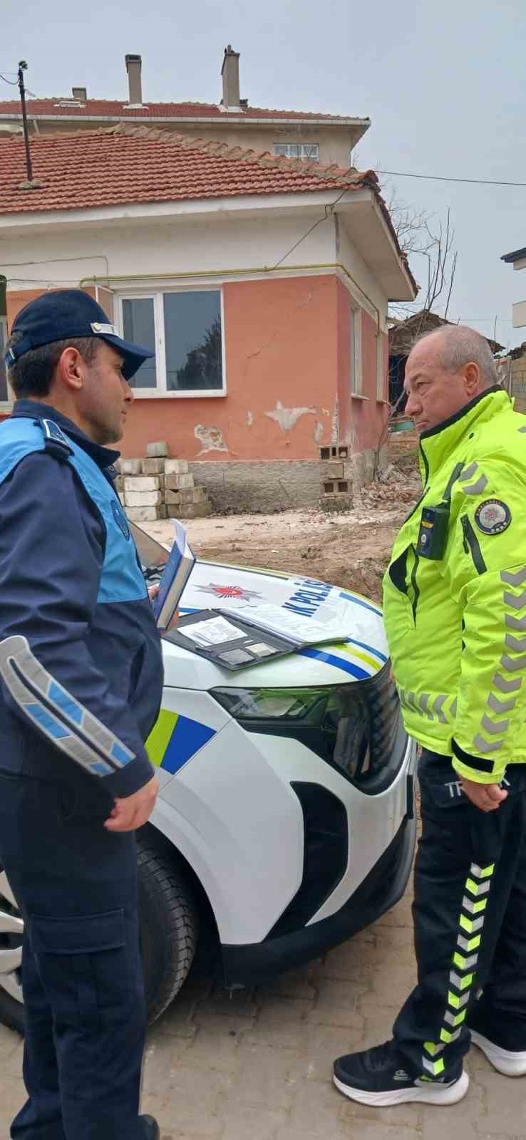 Babaeski’de okul servisleri denetlendi
