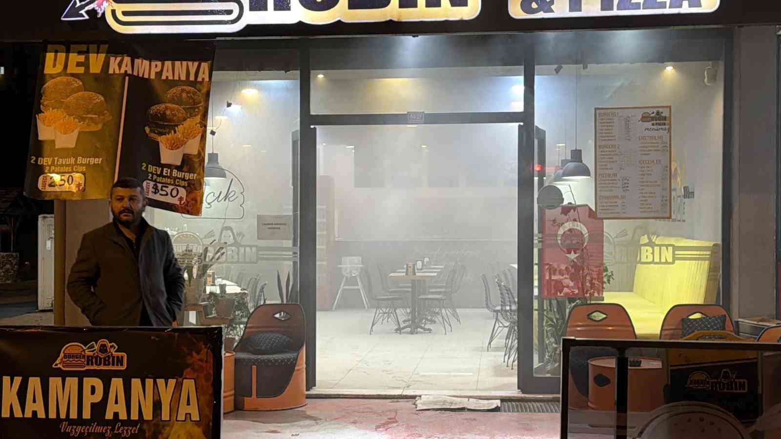 Baca yangınına termal kameralı müdahale
