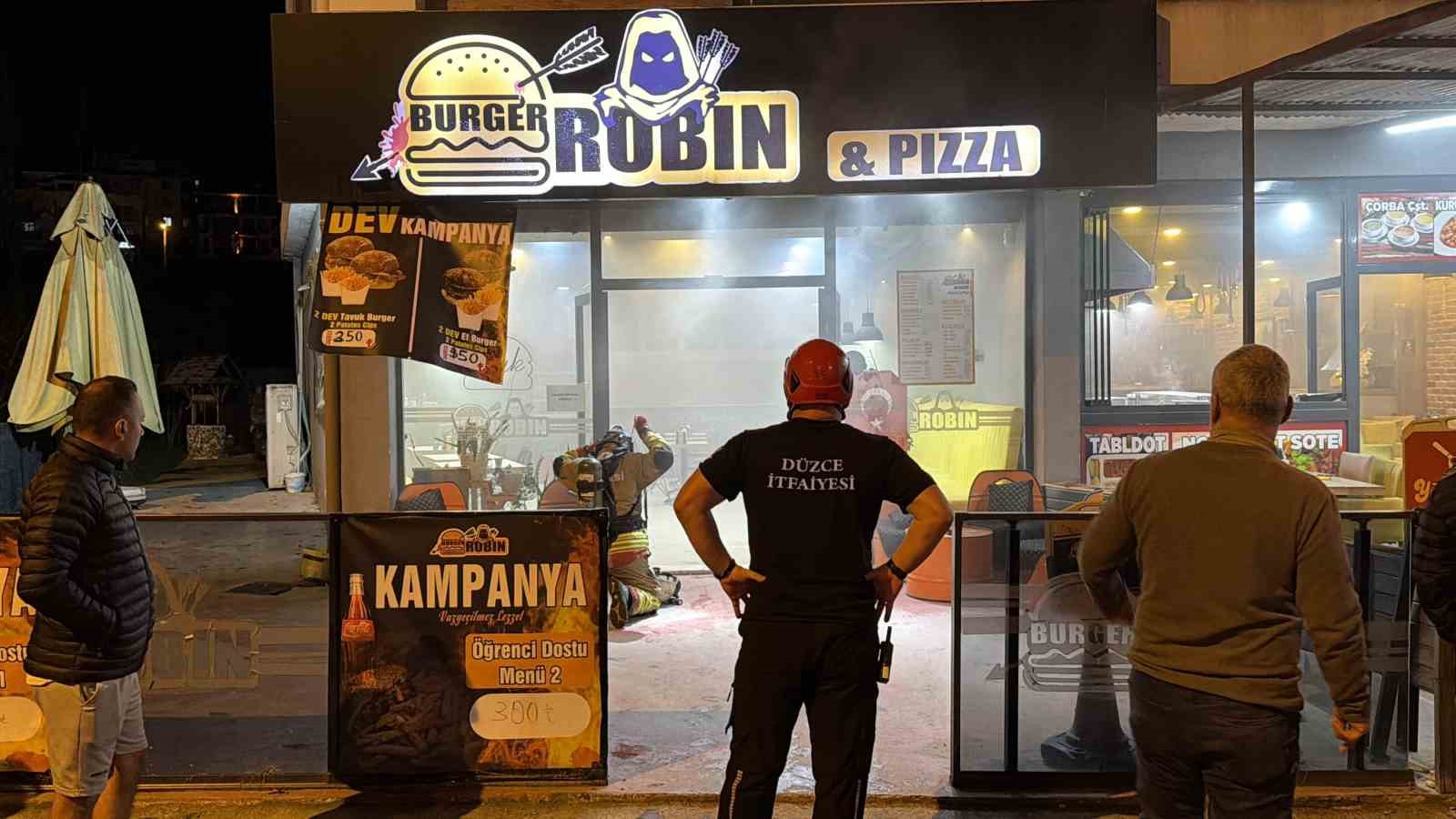 Baca yangınına termal kameralı müdahale
