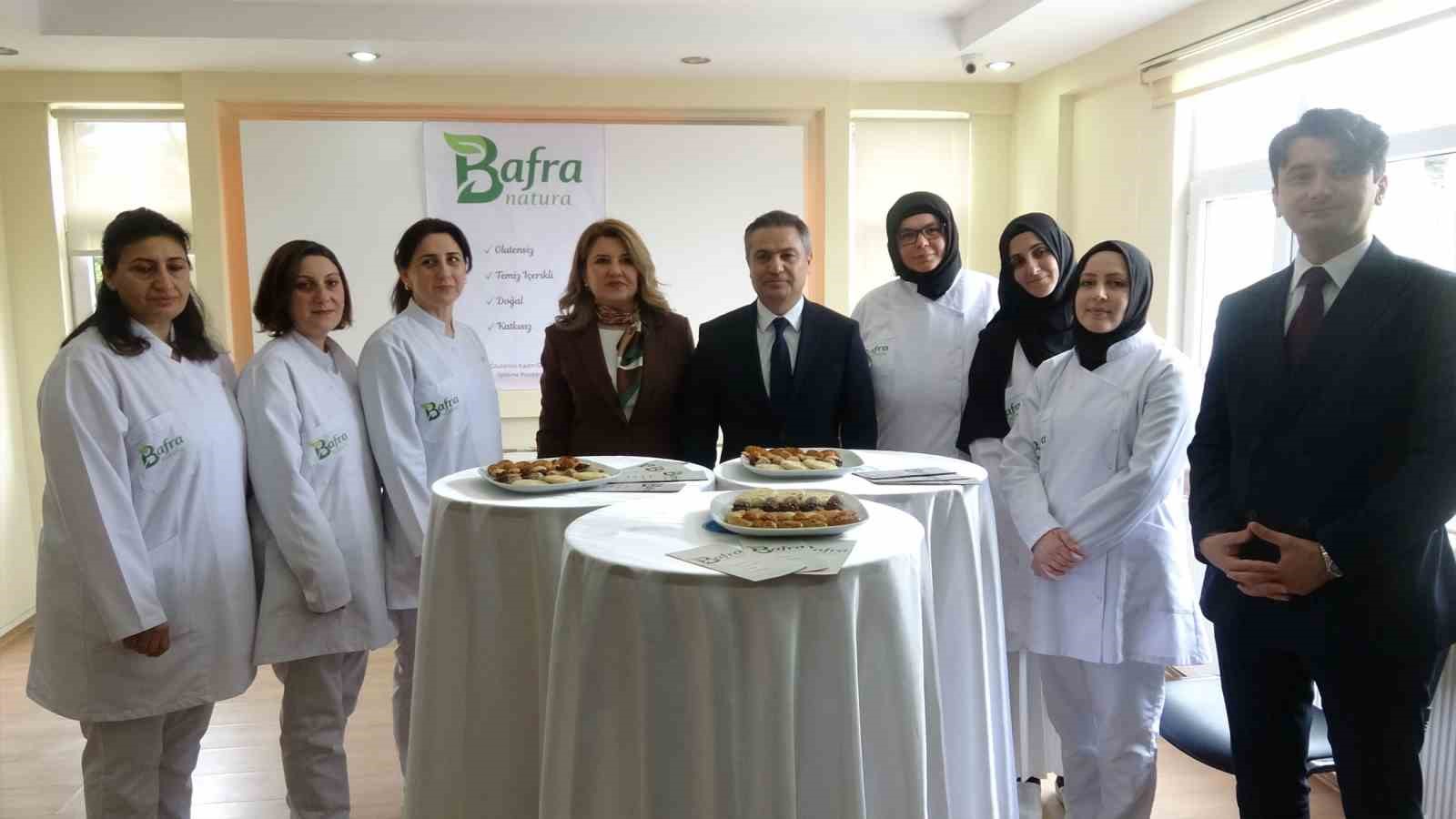 Bafra’da kadınlardan glütensiz üretim atağı
