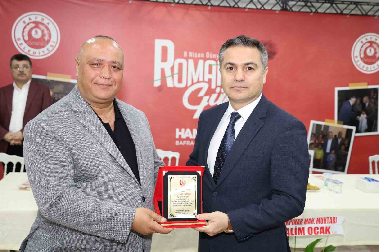 Bafra’da Romanlar Günü’nde birlik mesajı
