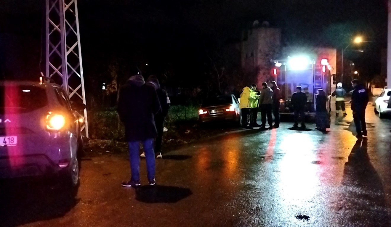 Bafra’da trafik kazası kamerada: 1 yaralı
