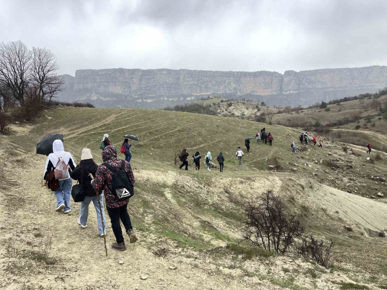 Bahar çiçeği nergisler doğaseverlerin ilgi odağı oldu
