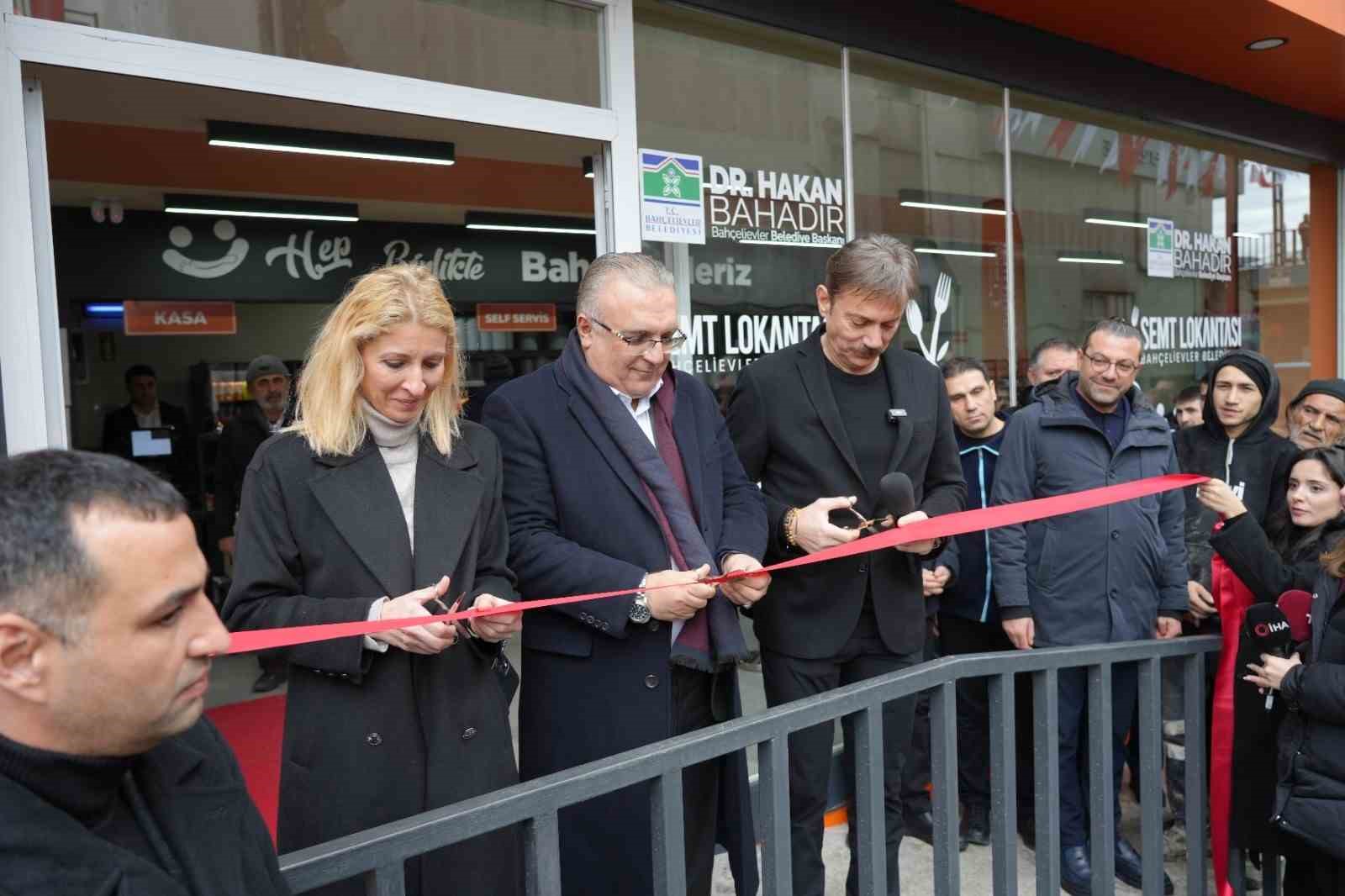 Bahçelievler Semt Lokantası açıldı: 55 liraya 4 çeşit yemek
