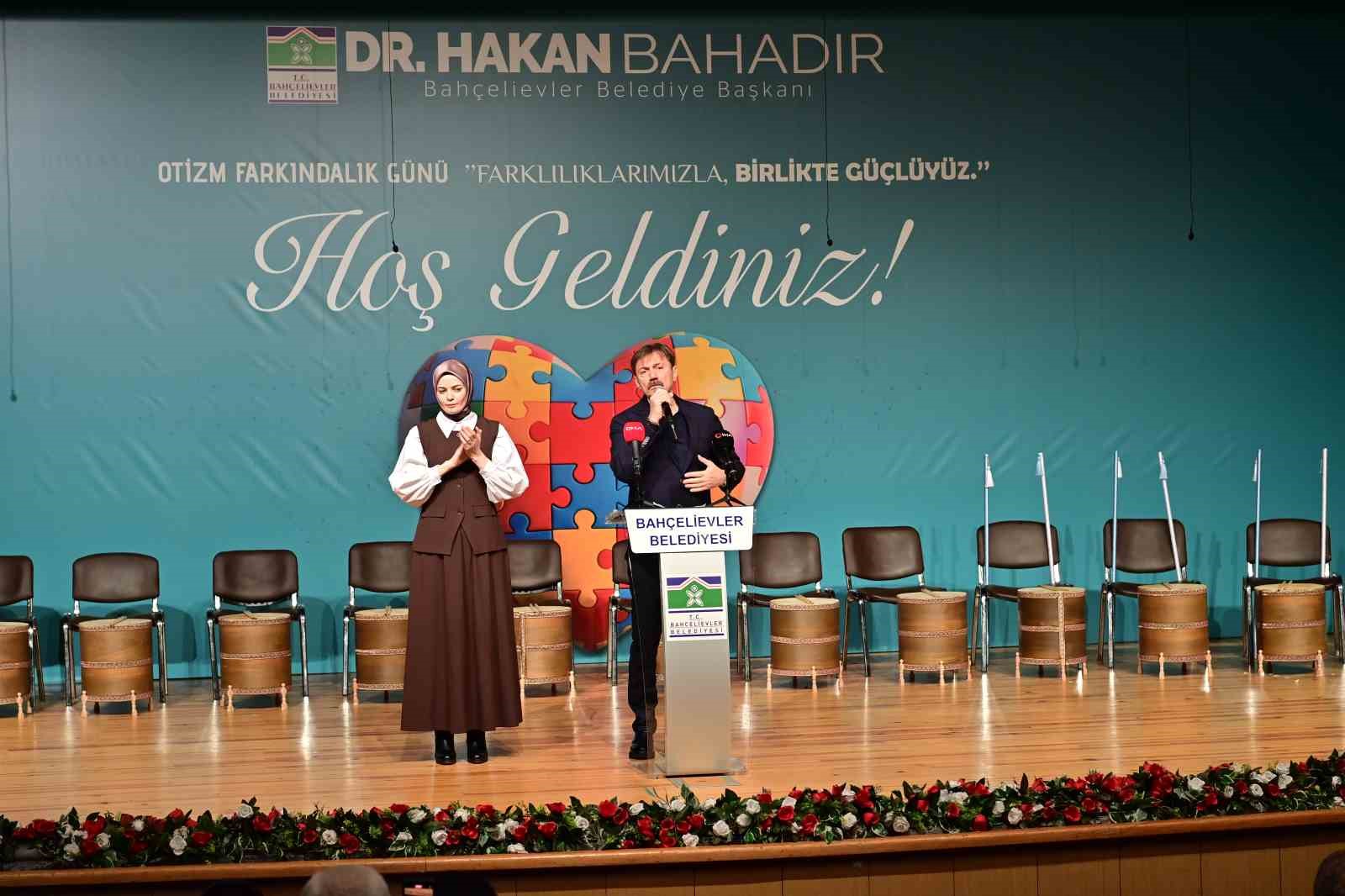 Bahçelievler’de Otizm Farkındalık Haftası’nda çocuklar performanslarını sergiledi
