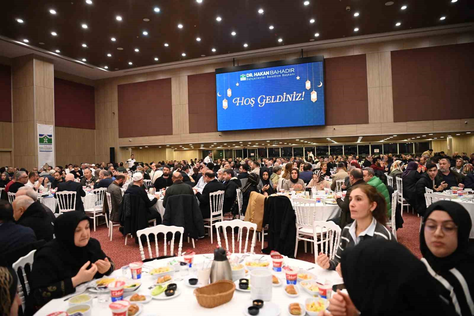 Bahçelievler’de STK’lar iftar sofrasında buluştu
