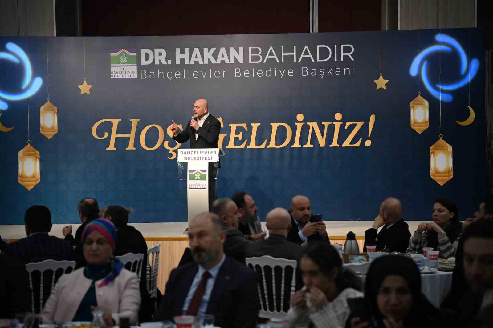 Bahçelievler’de STK’lar iftar sofrasında buluştu
