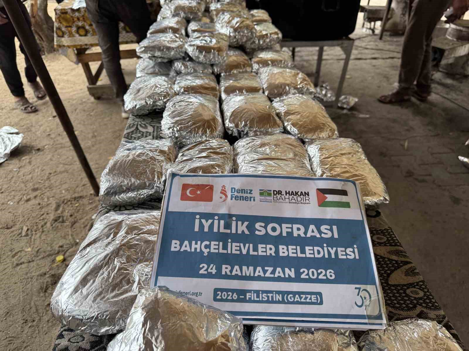 Bahçelievler’den Gazze’ye iyilik sofrası
Bahçelievler’den Gazze’ye iyilik sofrası