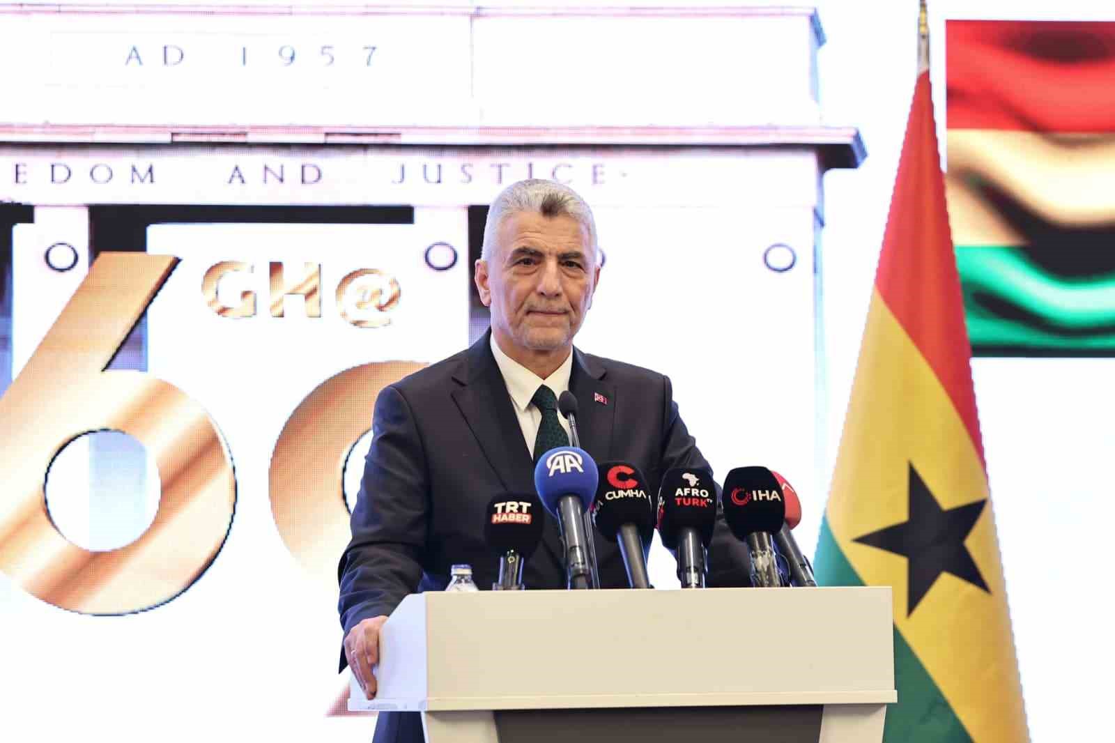 Bakan Bolat: "Türkiye ile Gana arasında ticaret hacmi geçen yıl 844 milyon dolara yükseldi"
