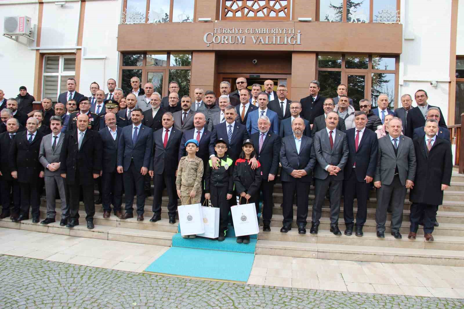 Bakan Çiftçi, 5 yıl valilik yaptığı Çorum’u ziyaret etti
