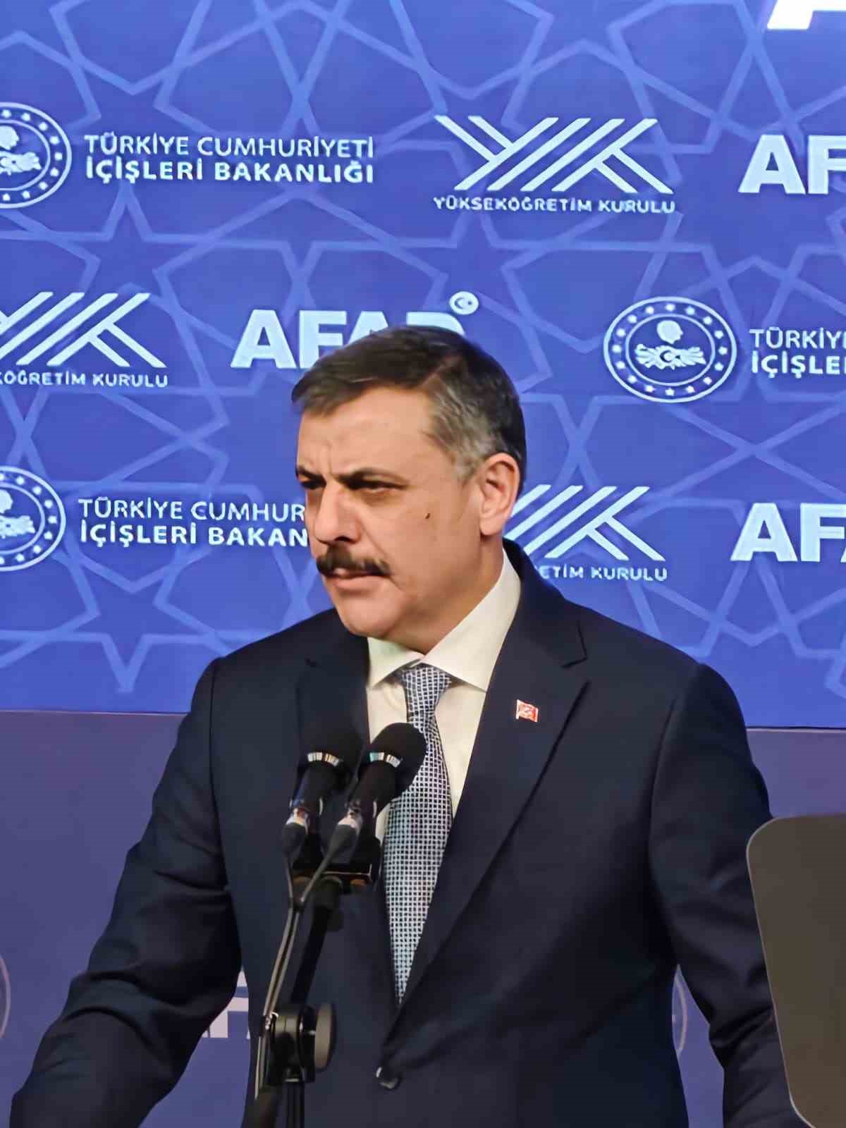 Bakan Çiftçi: "Devletimizin kurumlarının kapasitelerini afetlere karşı ortak bir kararlılıkta buluşturuyoruz"
