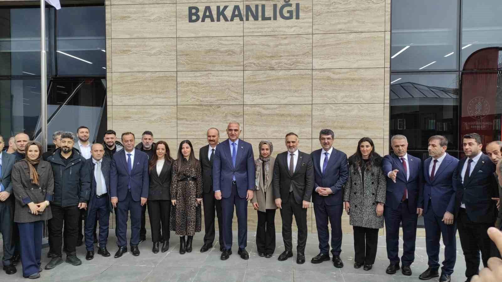 Bakan Ersoy: "Batman’da kültür altyapısında büyük dönüşüm sağladık"
