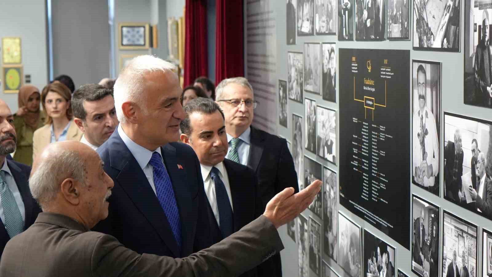 Bakan Ersoy: "Fuadname, hat ve ebruda çok geniş bir penceredir"
