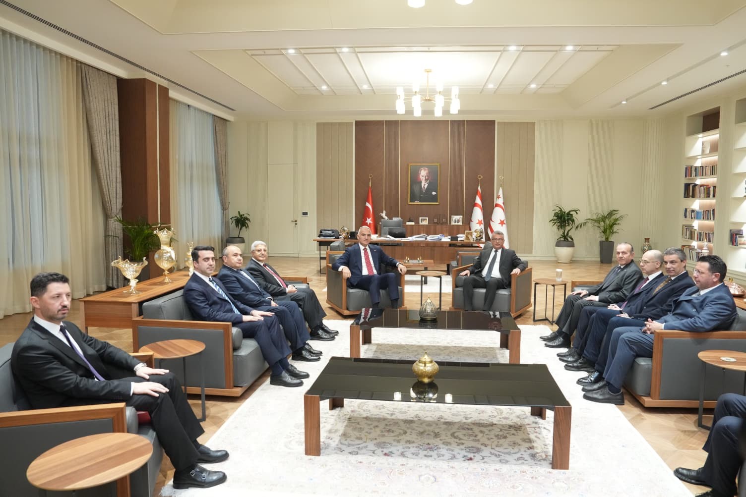 Bakan Ersoy: "KKTC’nin haklı davasında bir milim dahi geri adım atmayız"
