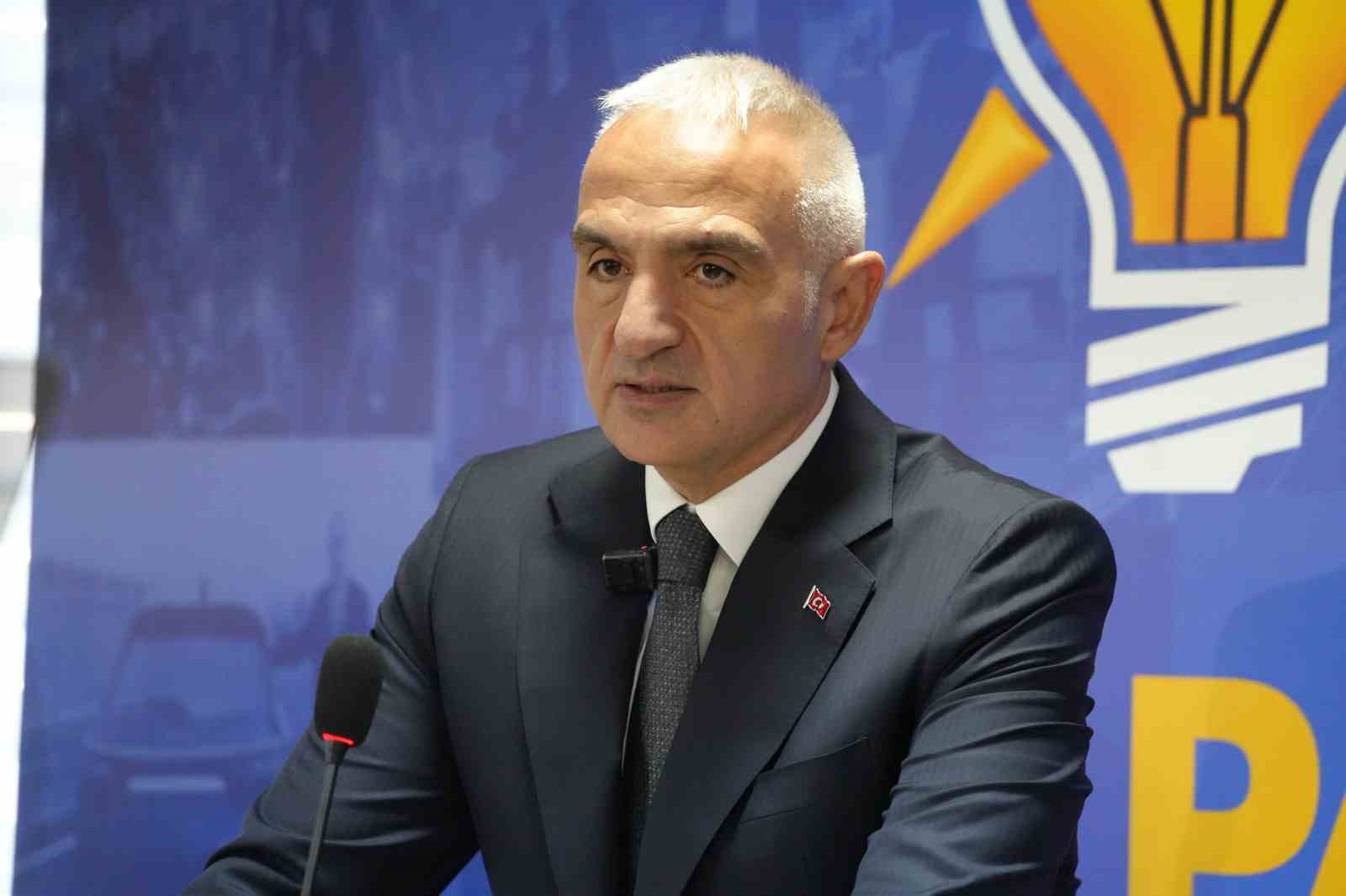 Bakan Ersoy: "Kültür ve turizm alanında elde ettiğimiz tarihi başarılarla ülkemiz üst liglere çıkmıştır"
